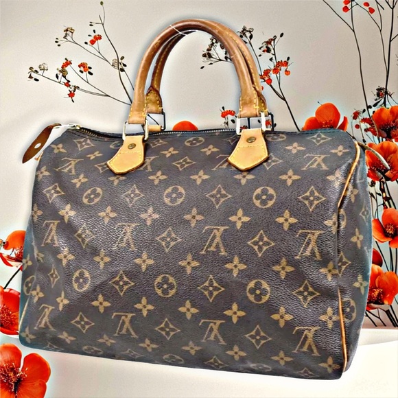 Louis Vuitton Speedy Monogram Canvas Handbag - Picture 7 of 8